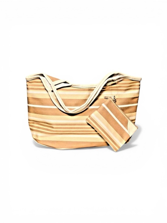 Avon Handbags - Avon Striped Tote Bag + Matching Coin Purse – 2004